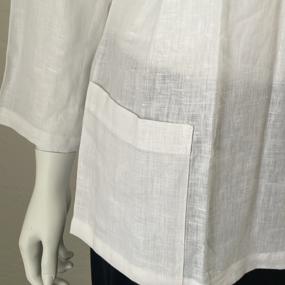 The Company Store Linen Blouse - Picture 16 of 16